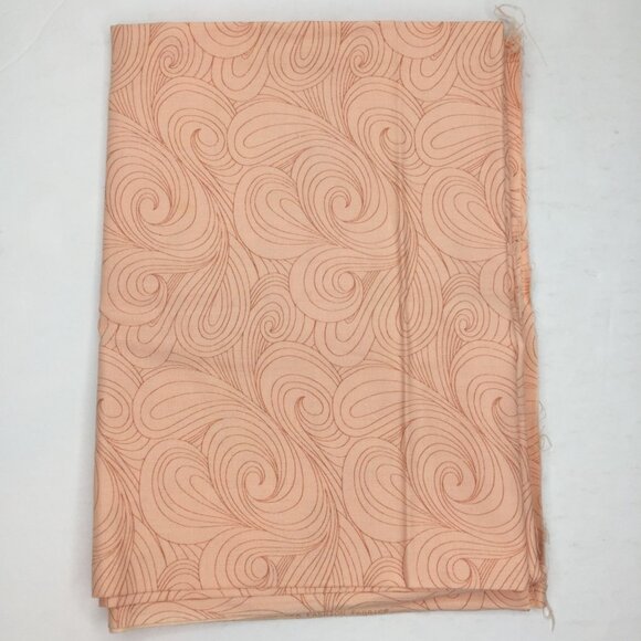 7/8 Yard Jinny Beyer Backgrounds Blenders RJR Fashion Fabric Quilting Peach Wave - Picture 4 of 7